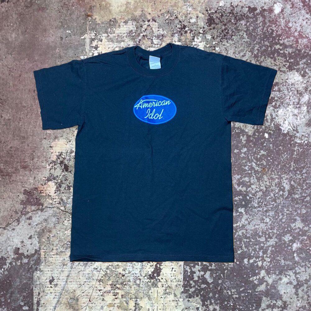 2000s American Idol Simon Randy Paula Pop Tarts Vintage Black T-Shirt Med